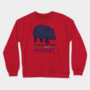 Hippopotamus Crewneck Sweatshirt